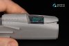 Quinta Studio QD+48557 MiG-25BM 3D-Printed & coloured Interior on decal paper (ICM) (with 3D-printed resin parts) 1/48